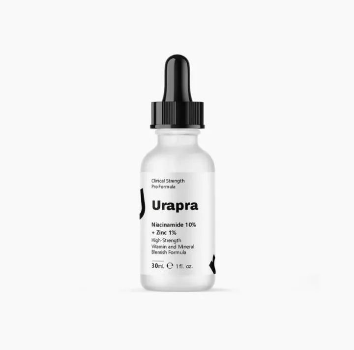 Urapra Niacinamide 10 plus Zinc 1% Skin Care Serum for Brightening Moisturizing And Anti-Aging